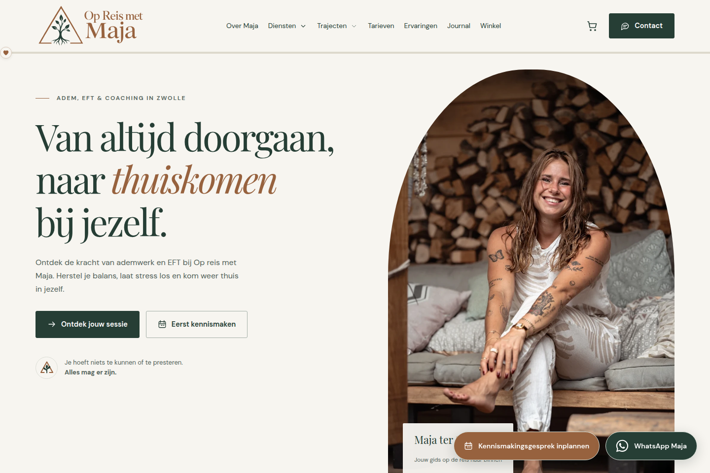 Projectbeeld van Op reis met Maja