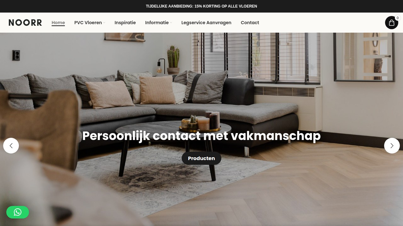 Homepage van NOORR ↗
