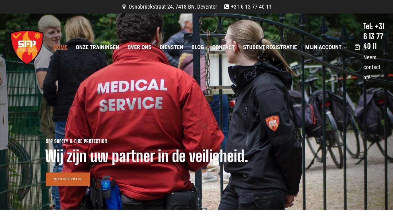 Homepage van S-FP ↗